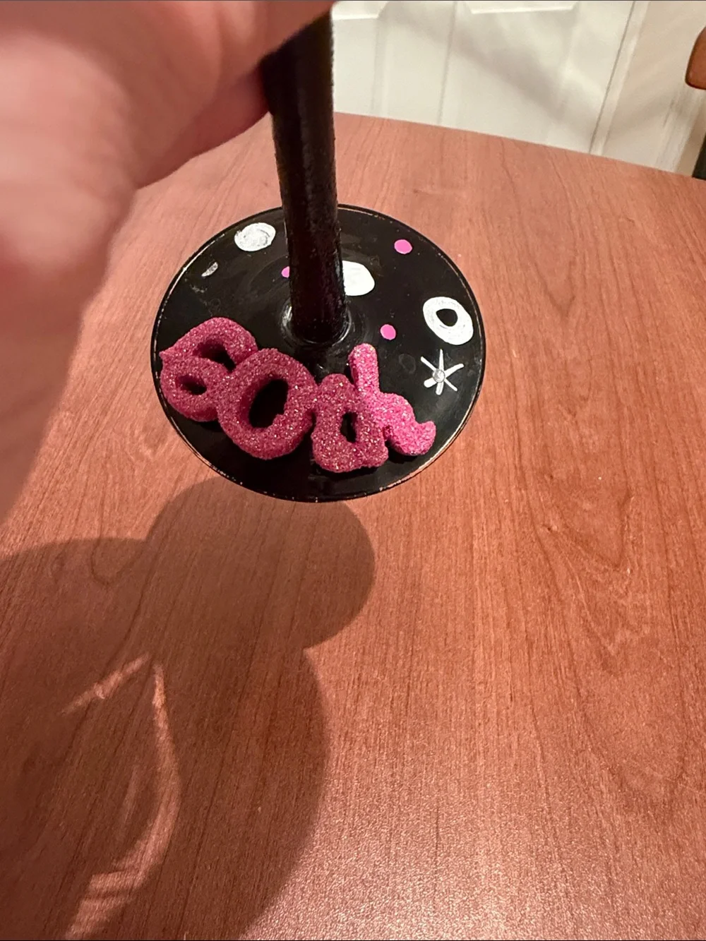 60th Birthday Martini Glass